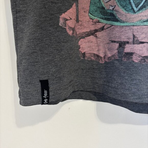 Gray Graphic Men's T-Shirt - Picture 2 of 10